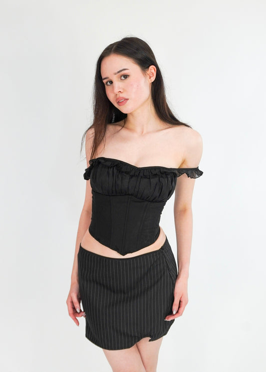 Lacey top - Black