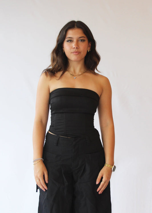 Corset Strapless black