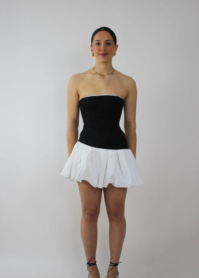 Sabrina mini bubble dress