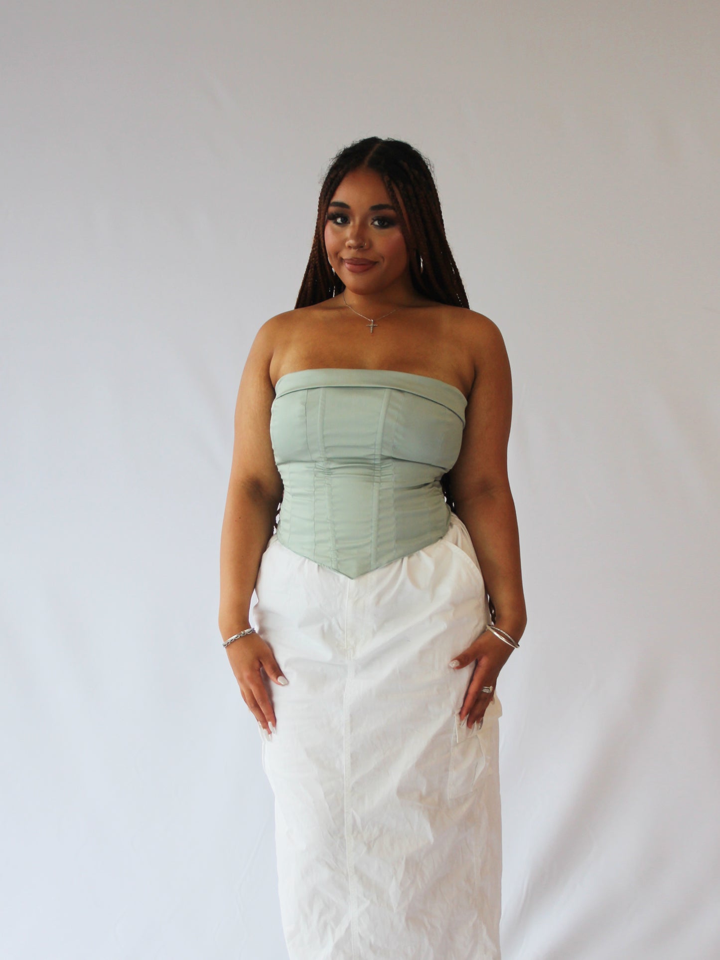 Corset Strapless solid colors