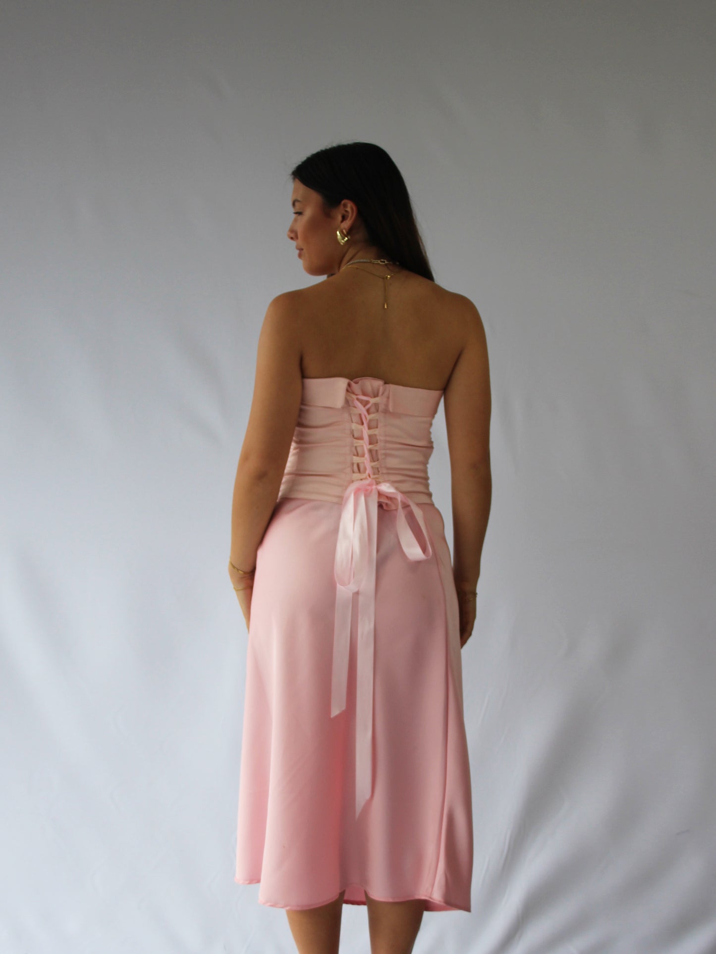 Corset Strapless solid colors
