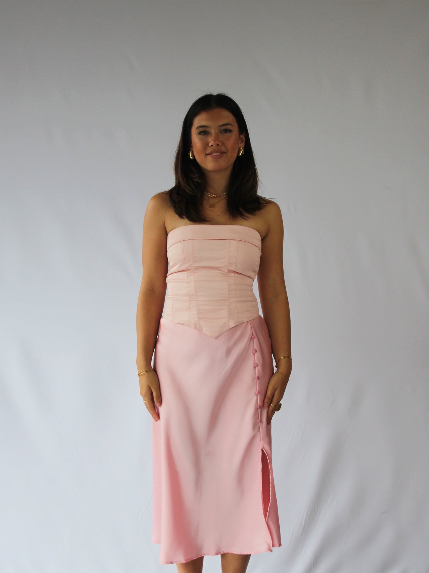 Corset Strapless solid colors