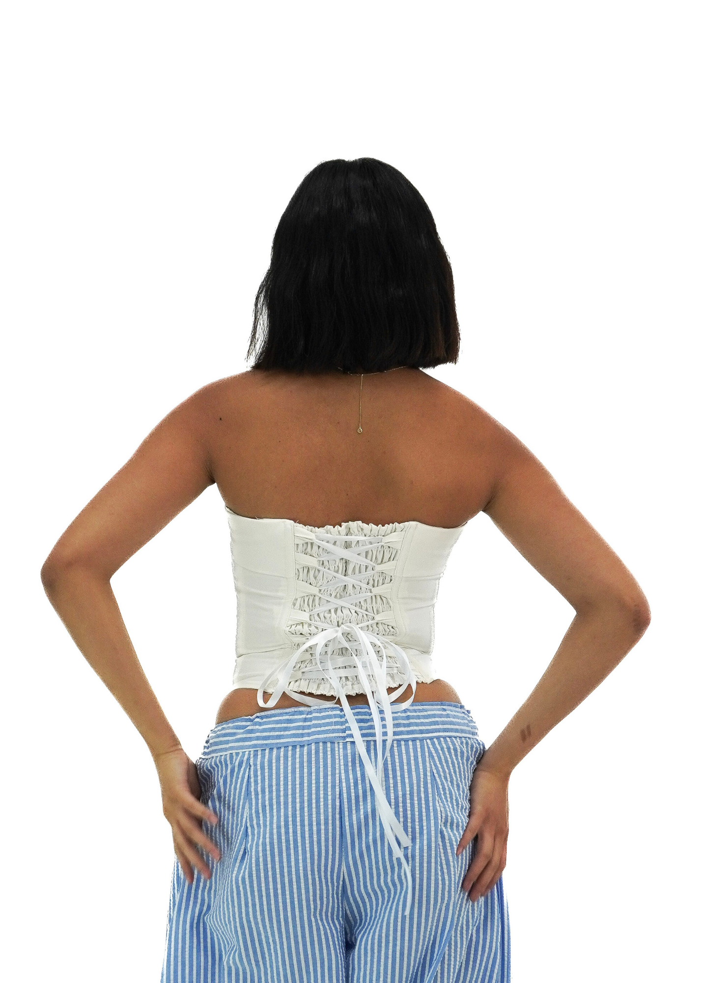 Corset Strapless white