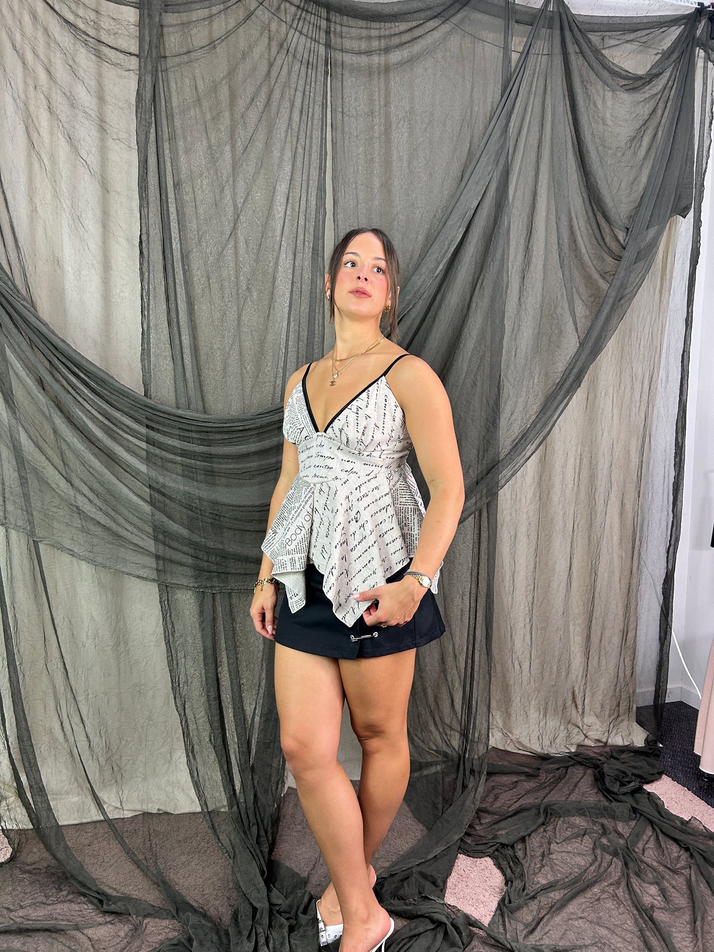 Lucinda patchwork top