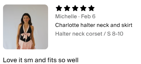 Charlotte halter neck
