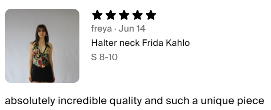 Halter neck Frida Kahlo