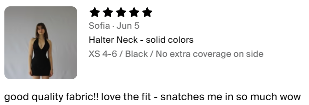 Halter Neck - solid colors