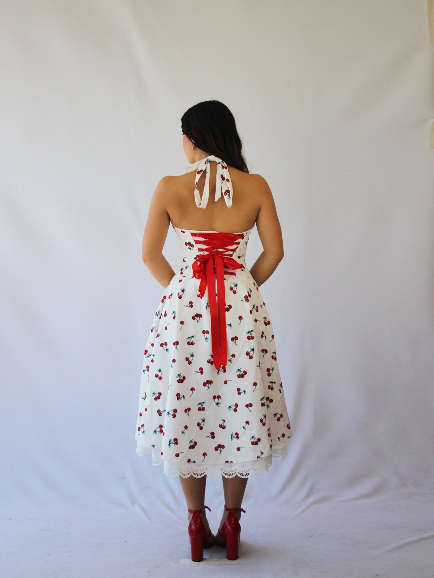 Cherry dress - Midi