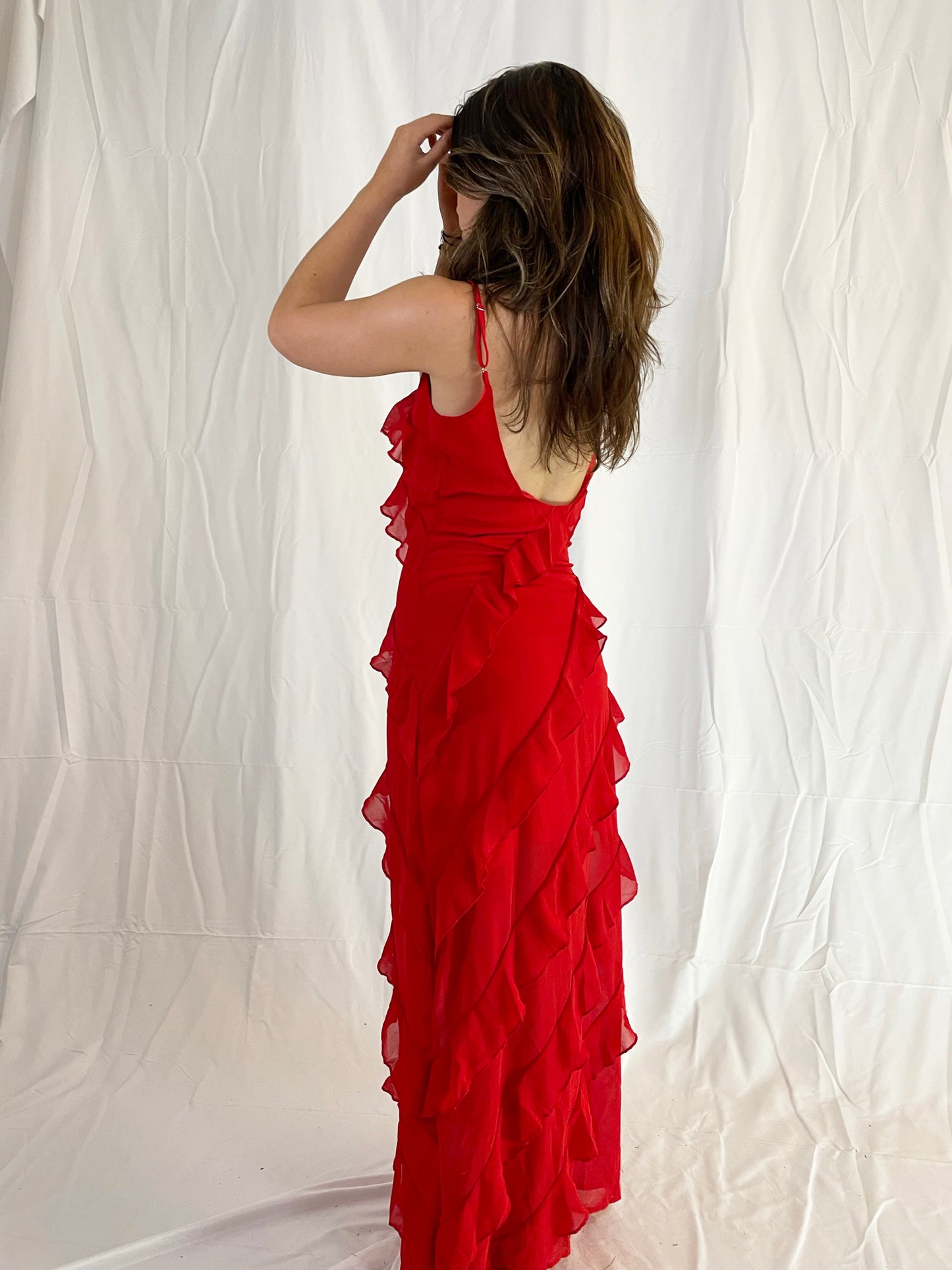 Dress Long Ruffle
