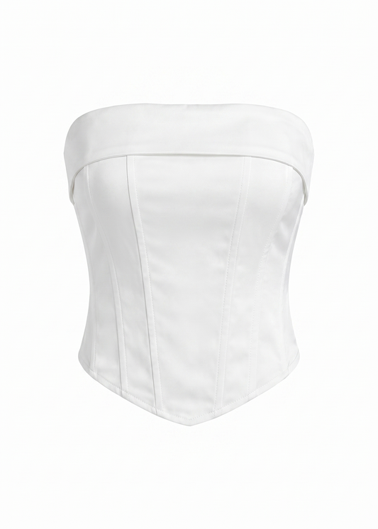 Corset Strapless white