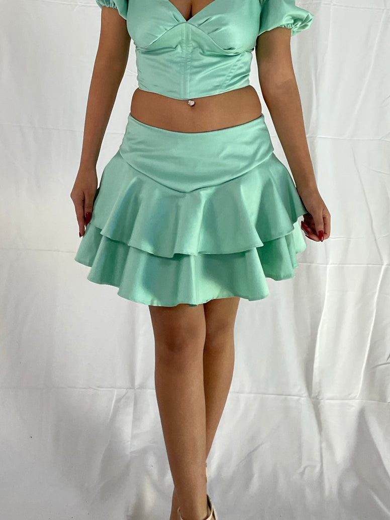 Skirt Ra Ra 2 layers - solid colours