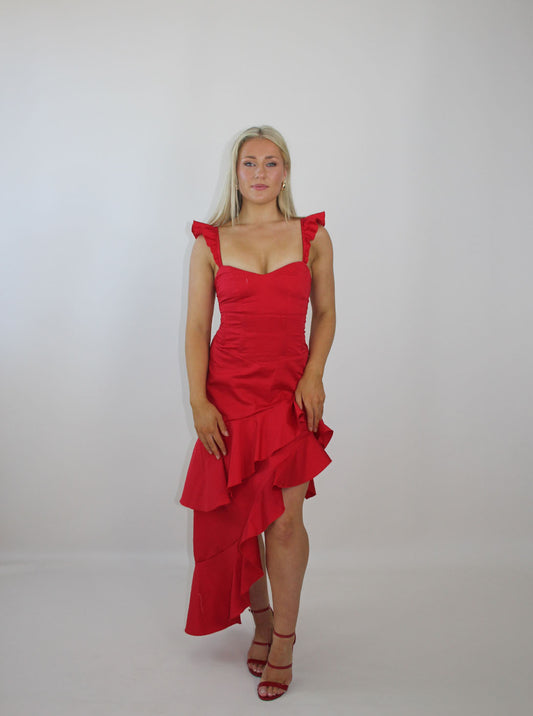 Madison Corset maxi dress