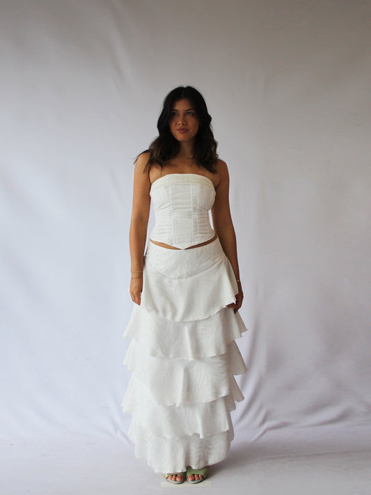 Layered Maxi Skirt
