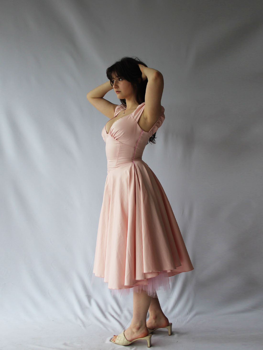 Missy Midi with tulle - 5 colors