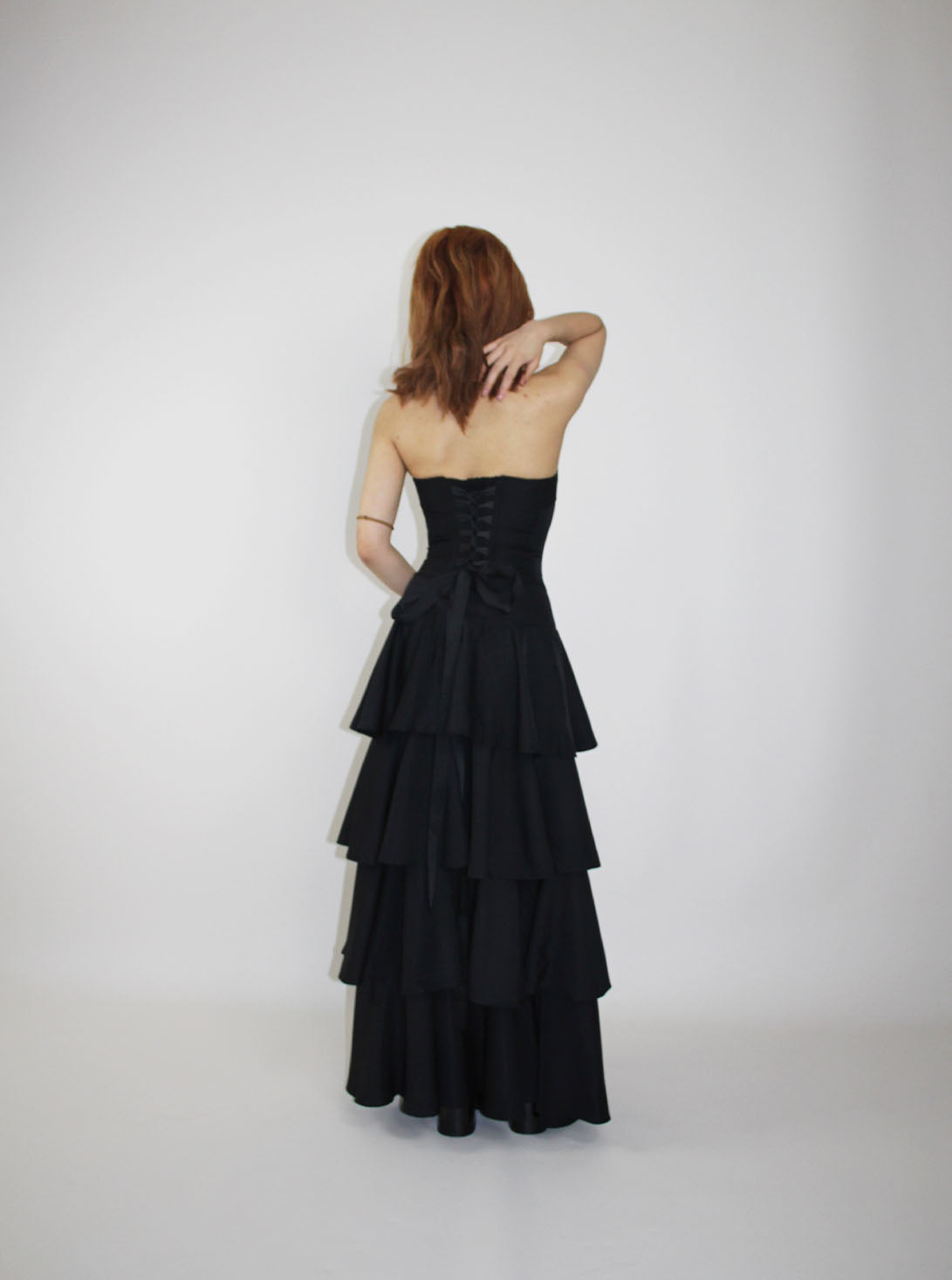 Strapless top with layered Maxi Skirt (was $179)
